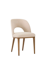 John Lewis West Elm Boerum Dining Chair Sand/Burnt Wax- Buy online at McGrocer