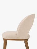 West Elm Boerum dining chair in sand burnt wax finish - British product