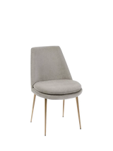 John Lewis West Elm Finley Dining Chair Dune/Light Bronze- Buy online at McGrocer