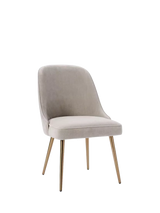 John Lewis West Elm Mid-Century Dining Chair Silver- Buy online at McGrocer