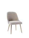 West Elm dining chair silver mid-century, imported from the UK