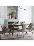 West Elm dining chair silver mid-century, imported from the UK