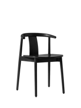 John Lewis West Elm Wingate Dining Chair, Black- Buy online at McGrocer