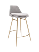 John Lewis West Elm Finley Bar Stool Dune Light Bronze- Buy online at McGrocer