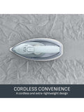 Tefal white blue cordless steam iron, imported from the UK