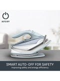 Tefal white blue cordless steam iron, imported from the UK