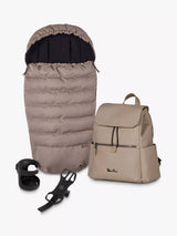 John Lewis Silver Cross Dune 2 and Reef 2 Accessory Box Mocha Pushchair Accessory Set- Buy online at McGrocer