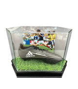 Harrods Leipzig Galleries Autographed Zinedine Zidane Football Boot Display Sports Memorabilia 20cm x 31cm x 20cm- Buy online at McGrocer