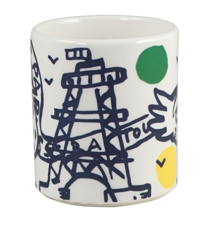 Gien Eiffel Tower mug porcelain - British product