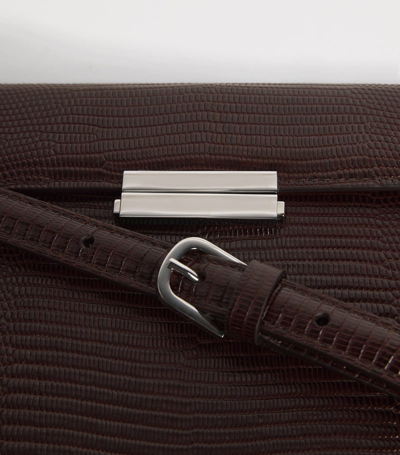 Toteme embossed-leather shoulder bag (British brand)
