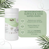 Nilaqua disinfectant wipes multi purpose 100 wipes, imported from the UK