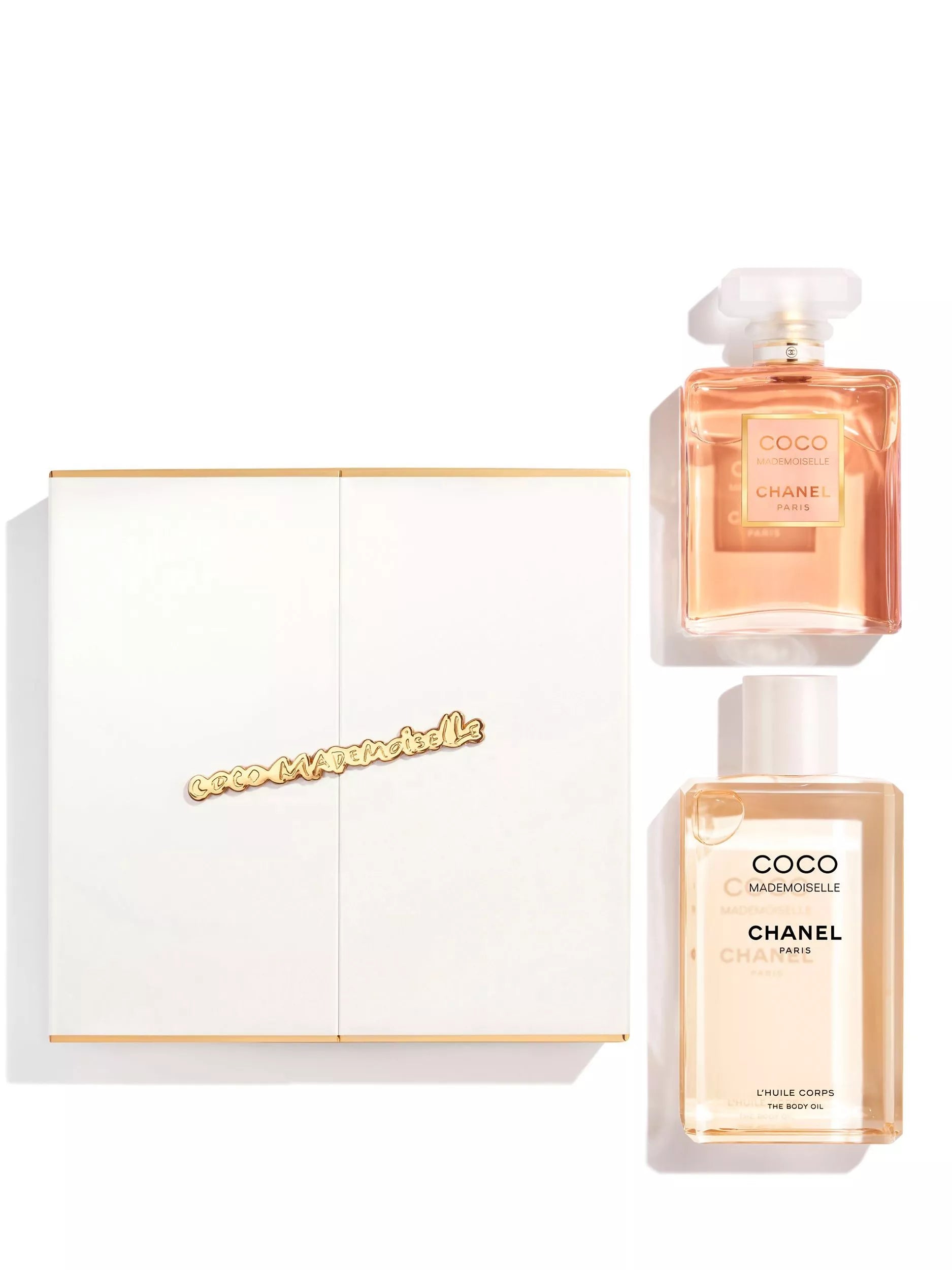 CHANEL N°5 & COCO Mademoiselle セット Chanel Gold Set Fragrance Wardrobe: No.5, Coco Mademoiselle