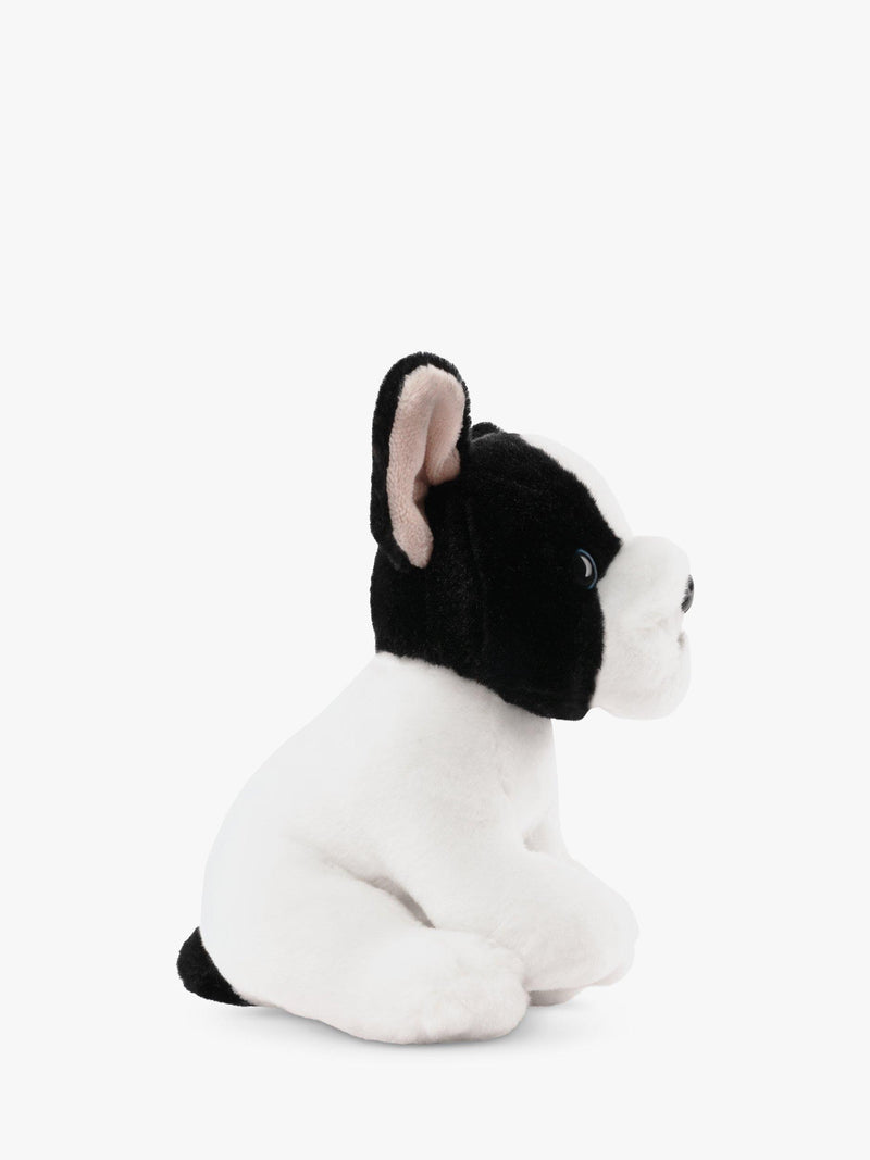 Living Nature French Bulldog puppy plush toy, UK version