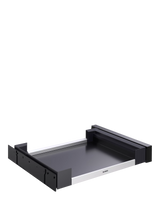 John Lewis BLANCO Flat Drawer for Hinged Door Kitchen Cabinets, Dark Grey- Buy online at McGrocer