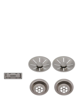 John Lewis BLANCO InFino Outlet 2 Bowl Kitchen Sink Waste & Overflow Set- Buy online at McGrocer