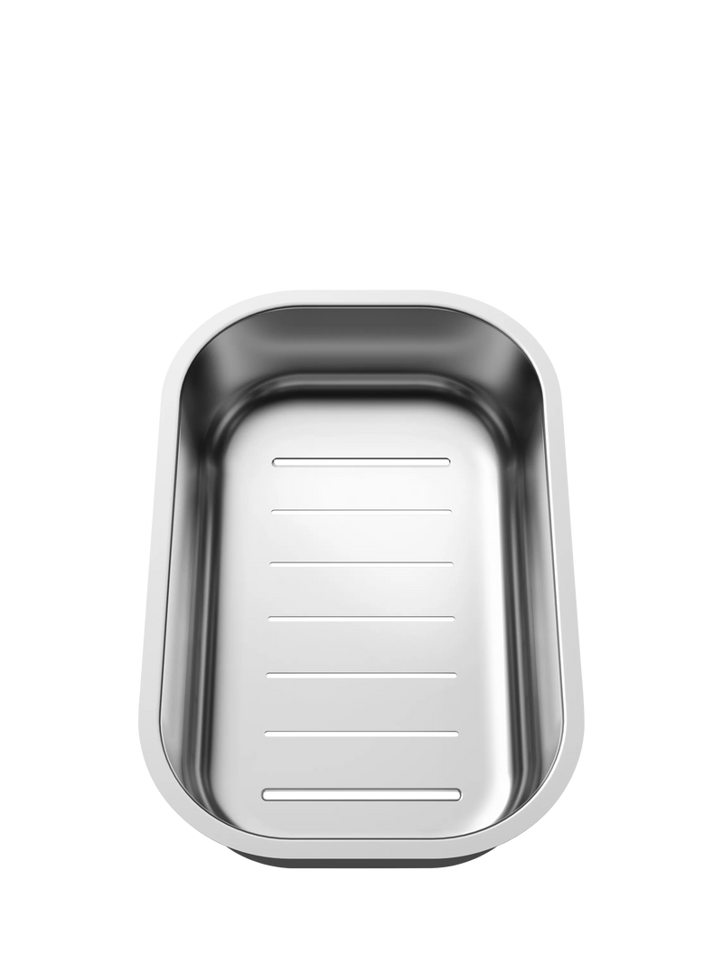 BLANCO stainless steel kitchen colander, imported from the UK