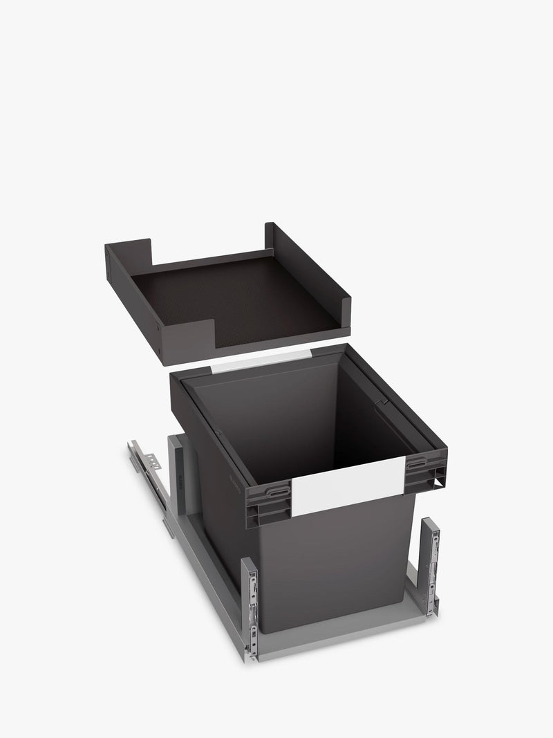 BLANCO under counter pull-out kitchen bin dark grey 30L - British product