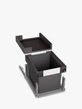 BLANCO under counter pull-out kitchen bin dark grey 30L - British product