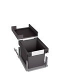 BLANCO under counter pull-out kitchen bin dark grey 30L - British product