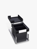 BLANCO under counter pull-out kitchen bin dark grey 2x26L - British product