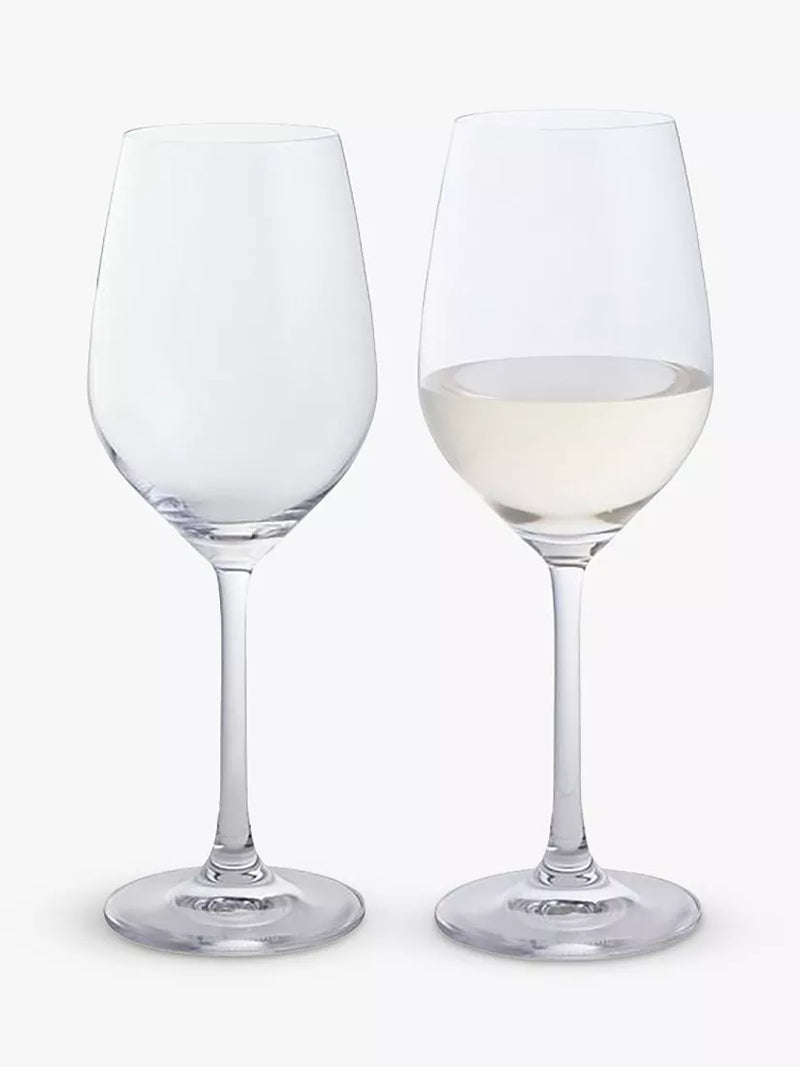 Dartington Crystal white wine glasses set of two 360ml - British product