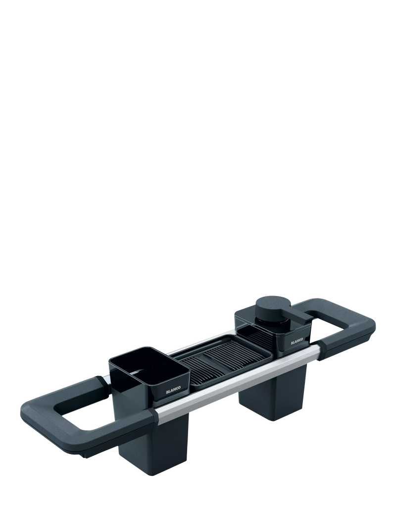 BLANCO sink organiser set dark grey 4-piece - British product
