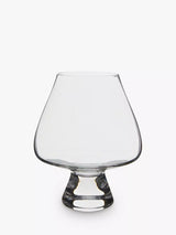John Lewis Dartington Crystal Swirler Short Stem Brandy Glass Tumbler, 620ml- Buy online at McGrocer