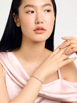 John Lewis Ted Baker Melrah Crystal Adjustable Tennis Bracelet- Buy online at McGrocer