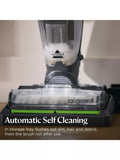 BISSELL CrossWave HydroSteam Pet Select vacuum cleaner in black, silver, and lime - British product