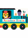 Nosy Crow Number Train board book, imported from the UK