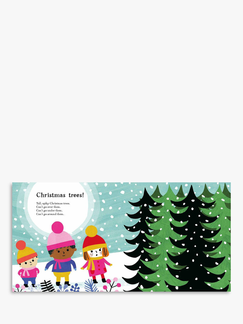 Nosy Crow We're Going On A Present Hunt Christmas paperback book 26.6cm width, imported from the UK