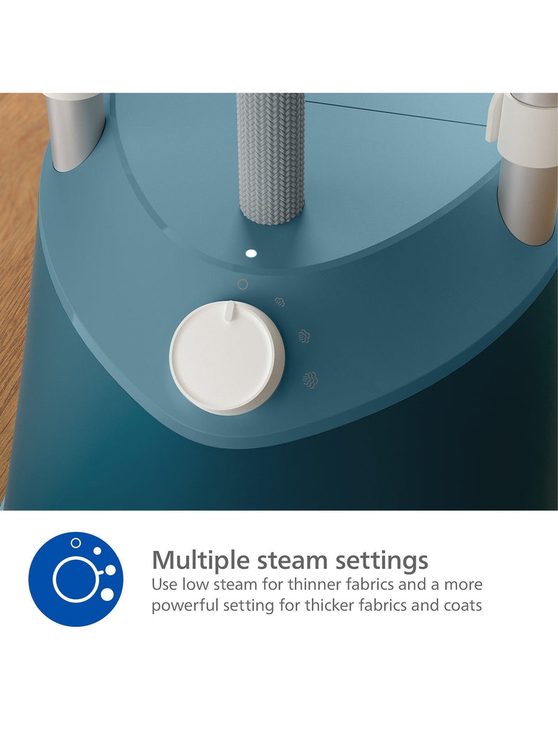 Philips STE1040 stand clothes steamer white, imported from the UK