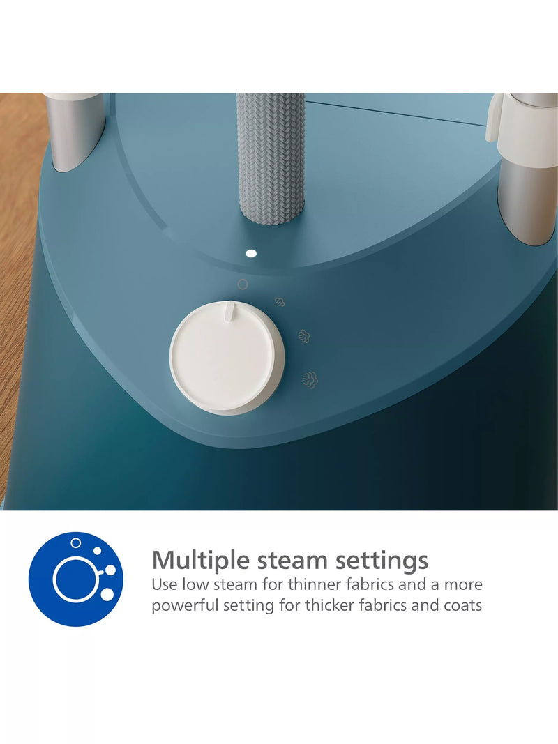 Philips STE1040 stand clothes steamer white, imported from the UK