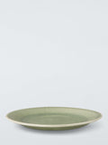 John Lewis Leckford stoneware salad plate 22cm green (British brand)
