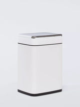 John Lewis John Lewis Rectangular Bathroom Touch Bin, 6L, White- Buy online at McGrocer