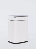 John Lewis rectangular touch bin 6L white, UK version