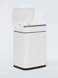 John Lewis rectangular touch bin 6L white, UK version
