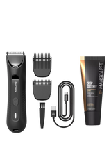 John Lewis MANSCAPED Lawn Mower 3.0 Plus Essentials Kit Black Electric Body Hair Trimmer Shaving Set- Buy online at McGrocer