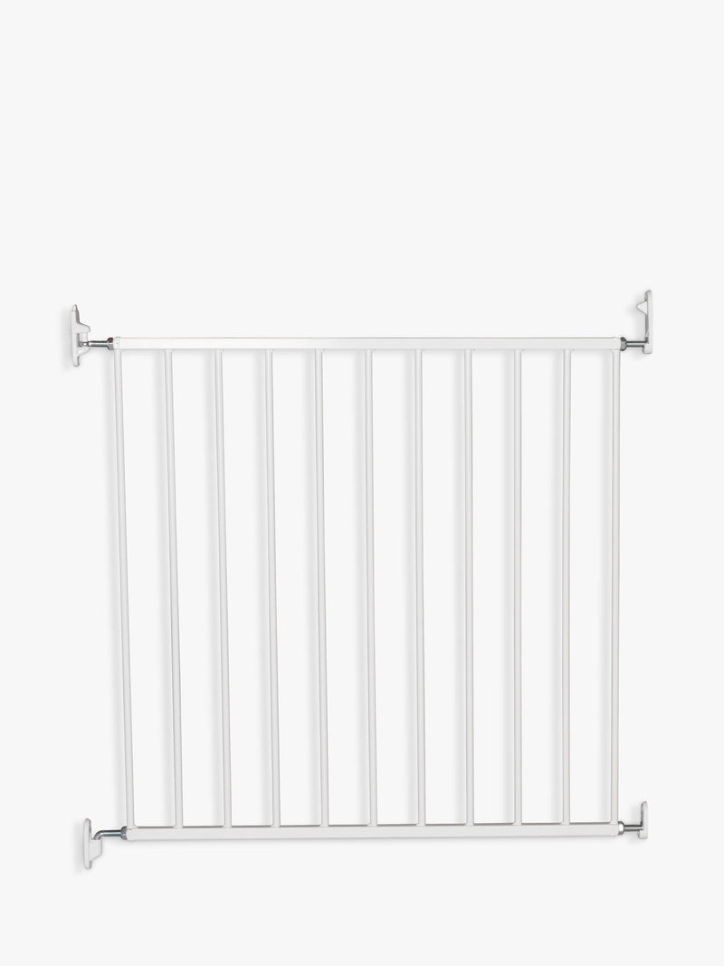 BabyDan No Trip Wall-Mounted Single Panel Safety Gate White 72-78.5cm - British product