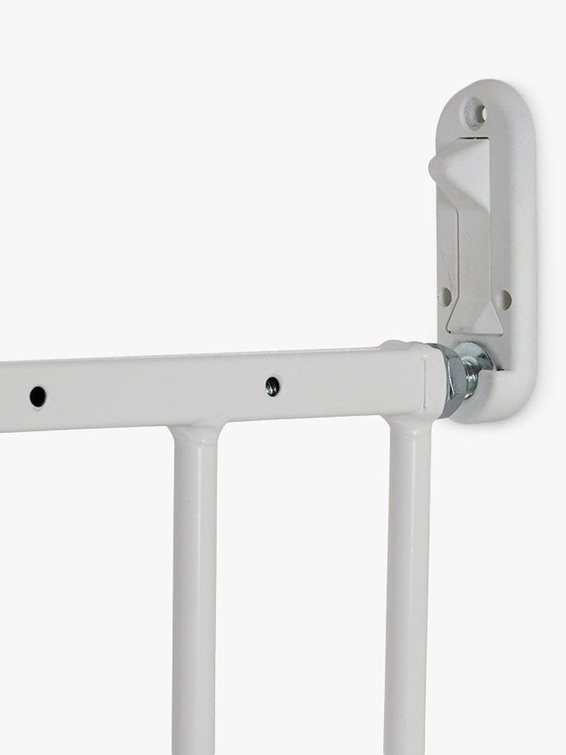 BabyDan No Trip Wall-Mounted Single Panel Safety Gate White 72-78.5cm - British product