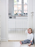 BabyDan No Trip Wall-Mounted Single Panel Safety Gate White 72-78.5cm - British product