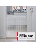 BabyDan No Trip Wall-Mounted Single Panel Safety Gate White 72-78.5cm - British product