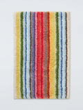 John Lewis tufted reversible stripe cotton bath mat L50xW80cm, UK version