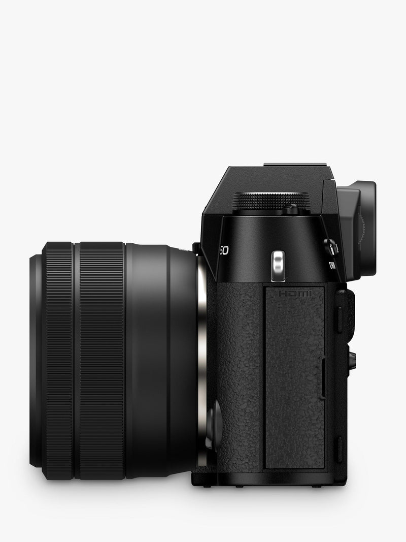 Fujifilm X-T50 mirrorless camera with 15-45mm lens, UK version