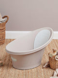 Shnuggle baby bath and care set including tub, jug, brush, washcloths, and toys (British brand)