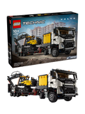 LEGO Technic Volvo FMX truck and EC230 excavator set (British brand)