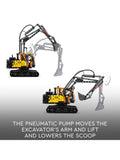 LEGO Technic Volvo FMX truck and EC230 excavator set (British brand)