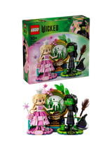 John Lewis LEGO Wicked Elphaba & Glinda Figures Building Toy Set- Buy online at McGrocer