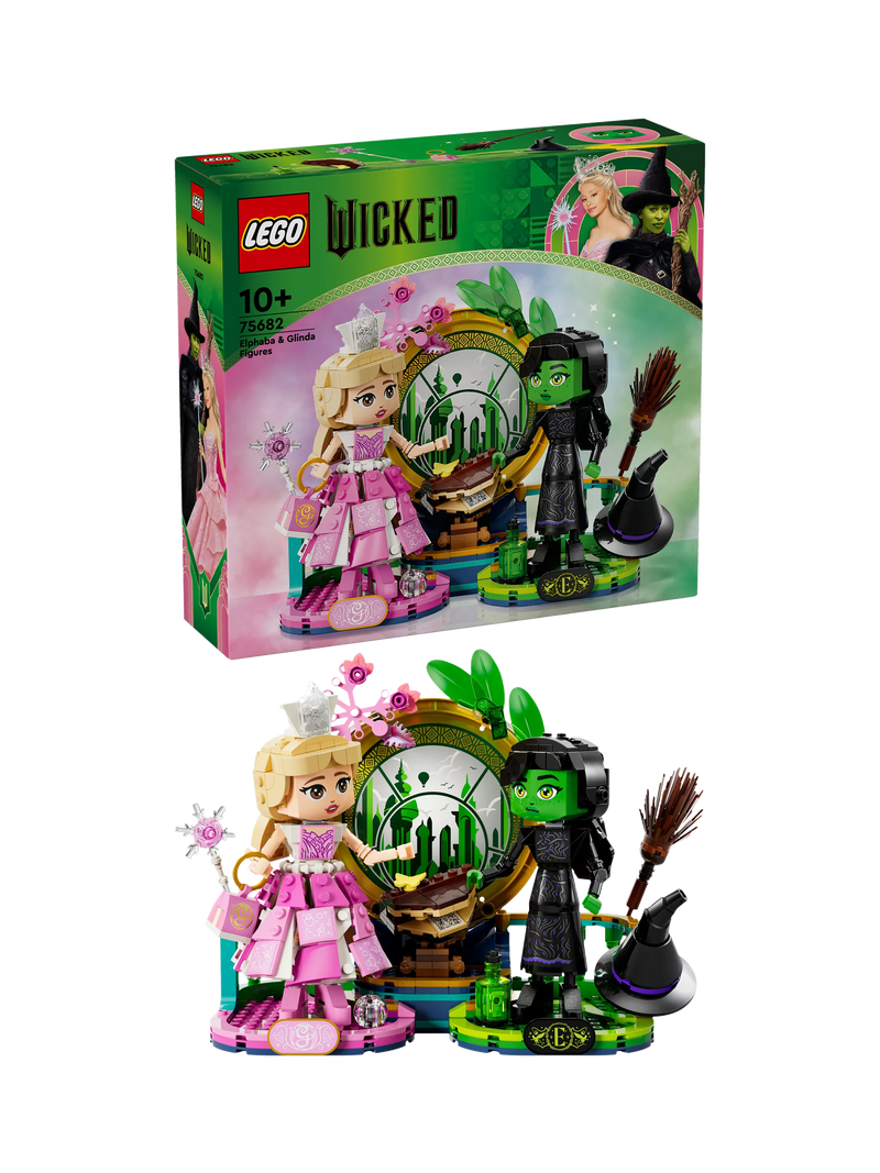 LEGO Wicked Elphaba & Glinda Figures building toy set, UK version