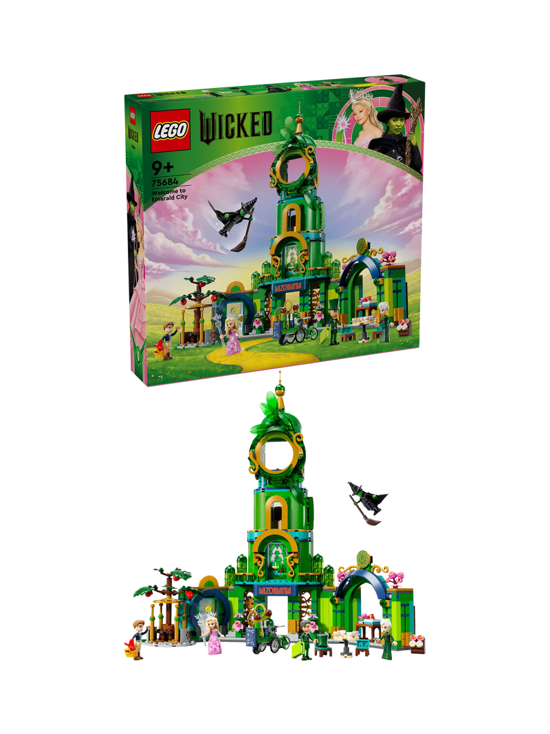 Lego Wicked Welcome to Emerald City building toy set, UK version